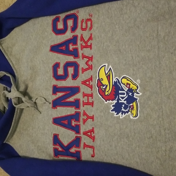 Campus heritage Kansas jayhawks large hoodie - Picture 2 of 3